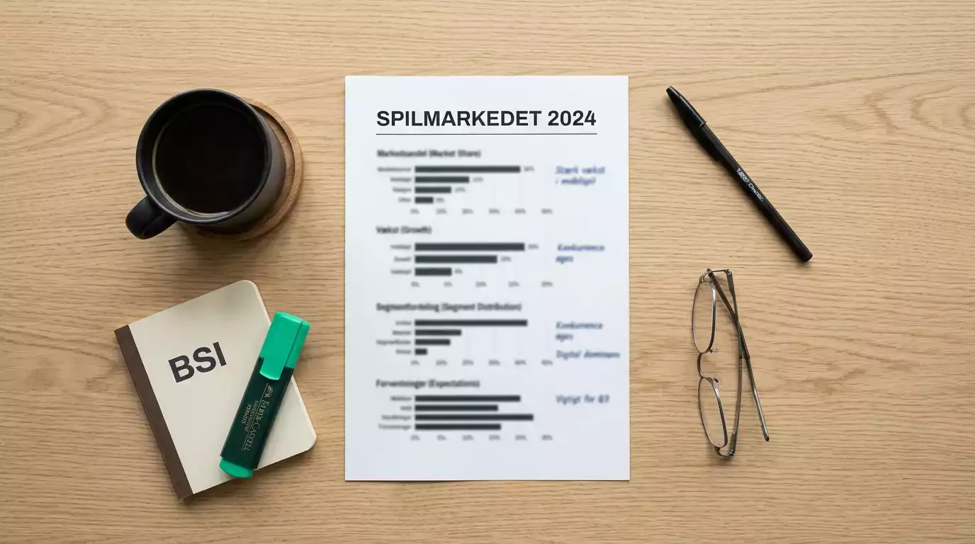 Datadrevet analyse af det danske betting-marked: bruttospilleindtægt, kanalisering og licenserede udbydere i 2024